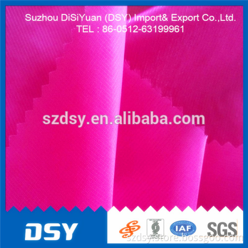 20D 380T nylon dty fabric semi dull nylon/polyamide ripstop with silicone coating from China suzhou